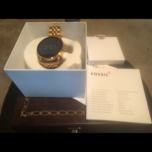 Fossil Q Wander Gold-tone